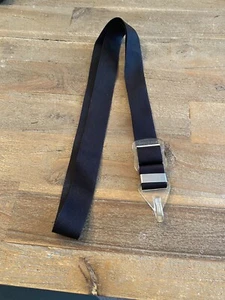 Vintage Yanagisawa Tokyo Alto Tenor Saxophone Neck Strap Black NICE FREE SHIP - Picture 1 of 3