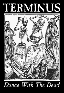 Terminus: 'Dance With the Dead' T-Shirt (1980's-90's UK Anarcho-Punk) - Picture 1 of 2