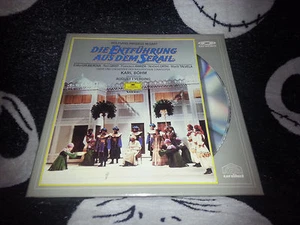 Die Entfuhrung Aus Dem Serail Box Set Laserdisc Mozart  Karl Bohm Free Ship $50 - Imagen 1 de 2