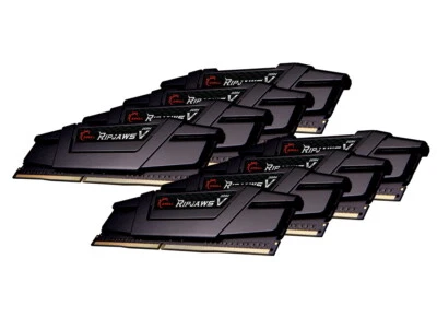 256GB G.Skill DDR4 2666MHz Ripjaws V for Intel Core CL19 Octuple kit 8x32GB - Image 1 of 4