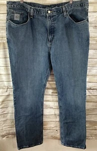 Pantalones de mezclilla de algodón azul clásico recto Cinch talla 42 34 para hombre b375 - Imagen 1 de 4