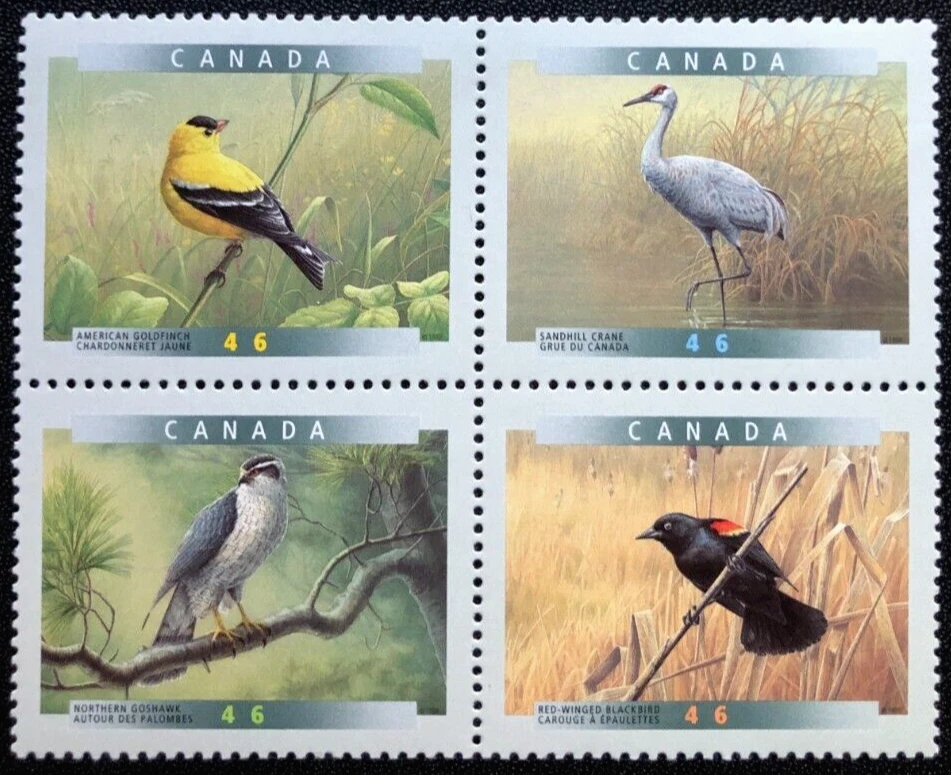 CANADA 1999 BIRDS Sc 1773a MNH - Image 1 of 1