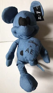 Disney Mickey Mouse X AE American Eagle edición especial felpa azul nuevo con etiquetas 2021 - Imagen 1 de 10