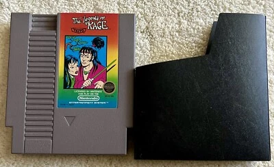 Legend of Kage NES game cartridge - Authentic w/ Sleeve - Image 1 of 4