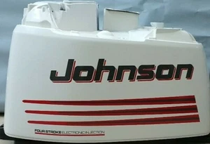 ADESIVI JOHNSON 225 CV FUORIBORDO MOTORE MARINO  - Imagen 1 de 4