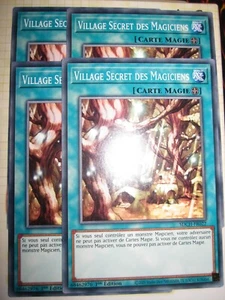 YU-GI-OH! PLAYSET (LOT DE 4) VILLAGE SECRET DES MAGCIENS SDCH-FR022 NEUF FR ED1 - Imagen 1 de 1
