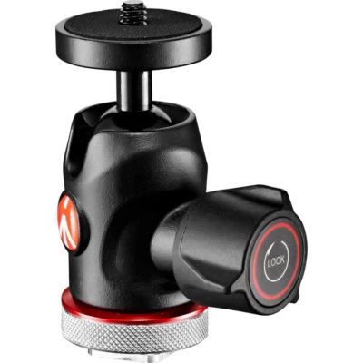 Manfrotto 492 LCD Micro Ball Head with Cold Shoe Mfr # MH492LCD-BH - Image 1 of 4