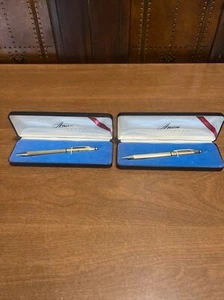 X2 Anson 12k Gold Filled 1960’s Maine Governor Reed Reception Twist To Open Rare - Picture 1 of 17