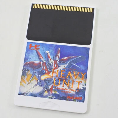 PC Engine Hu HEAVY UNIT Card Only 6193 pe - Image 1 of 3