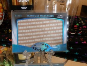 2016 Leaf Marque Materials Jimmy Stewart WARDROBE Jumbo 01/10 #1