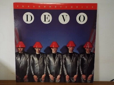 DEVO FREEDOM OF CHOICE NEW WAVE 1980 LP VINYL ALBUM - Image 1 of 4