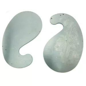 2x B-Ware Schreiner Ziehklinge Schwanenhals S-Hals Schwanenhalsform - Bild 1 von 8