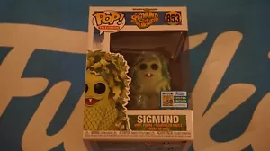 SIGMUND AND THE SEA MONSTER FUNKO POP 2019 SDCC OFFICIAL STICKER EXCLUSIVE! MINT - Picture 1 of 9