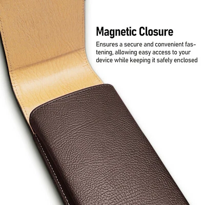 Horizontal Leather Pouch Belt Clip Case For Samsung Galaxy S20/S20+/S20 Ultra/FE - Image 1 of 4