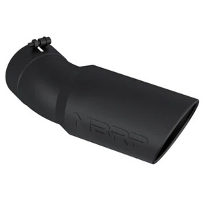 Punta de escape MBRP T5154BLK negra de 5 pulgadas para Silverado Sierra 2500 3500 HD 2015-24 - Imagen 1 de 3