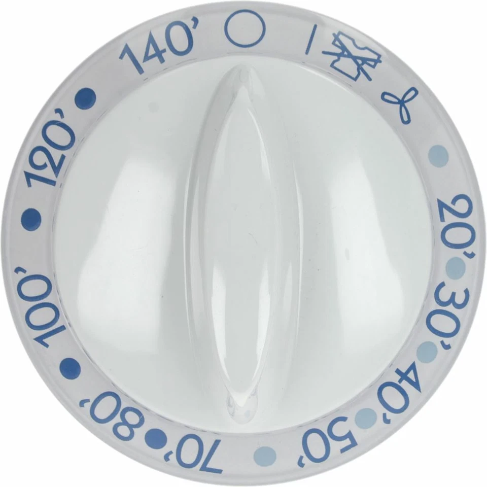 Genuine Whirlpool Tumble Dryer Temperature Control Timer Knob Dial White AWZ - Image 1 of 2
