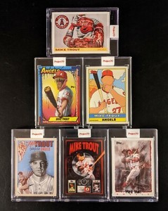 Mike Trout - Lot of 6 Cards - 2021 Topps Project 70 - Pardee Fucci Taylor Styles