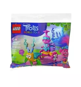 LEGO Trolls World Tour La Carrozza del Papavero 30555 - Minifigure Papavero Nuovo Spedizione Gratuita - Foto 1 di 8