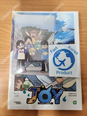 Webtoon Magazine Joy Vol. 1 No Home 집이 없어 Korean Book Fun Famous Kpop D - Image 1 of 4
