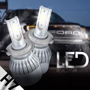 H7 6500K 388W 38800LM LED High Beam CREE Error Free Canbus Headlight LED bulb - Picture 1 of 12