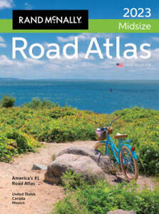 Rand McNally 2023 Midsize Road Atlas - Paperback By Rand McNally - GOOD