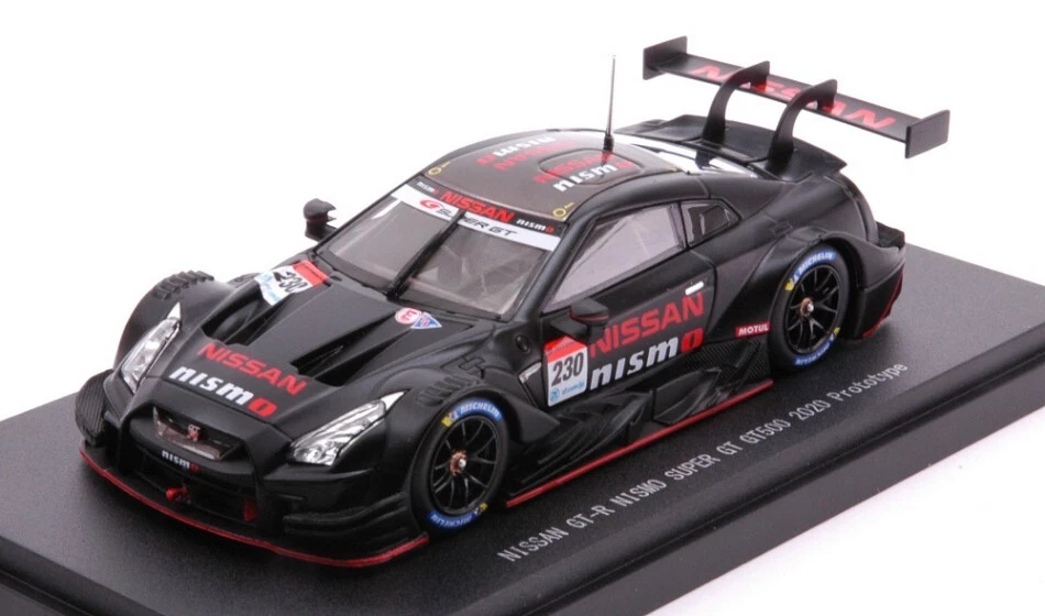 Nissan Gt / R Nismo #230 Super Gt500 2020 Prototype Matt Black Livery1:43 Model - Immagine 1 di 1