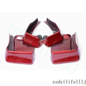 4xFor Honda Civic 2005-2011 Car Red Guard Fender Mudguard Splash Flap Mud Trim e - Foto 1 di 1