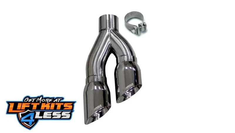 Kit de ponta de escape Corsa 3 polegadas entrada 4 polegadas Pro Series dupla lateral varrida - Imagem 1 de 4