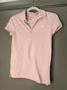 Ralph Lauren Girls Polo Top, Pink, 12-14 Yrs, - Picture 1 of 6