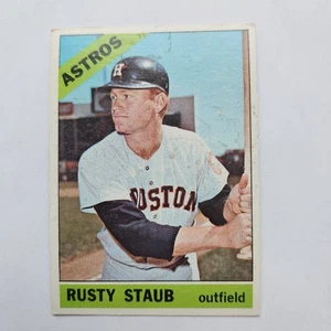 1966 Topps Rusty Staub card # 106 Houston Astros - Picture 1 of 2
