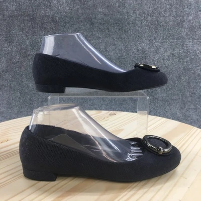 Stuart Weitzman Shoes Womens 8 M Ballet Flats Blue Slip On Round Toe Casual - Image 1 of 4