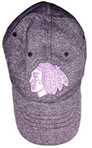 Fanatics Pro Autentico Chicago Blackhawks Hockey Combatte Cancro Donna Regolazione. Cappello - Foto 1 di 5