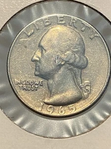 1965 P Washington Quarter FS-101 Doubled Die Obverse DDO-001 - Picture 1 of 17