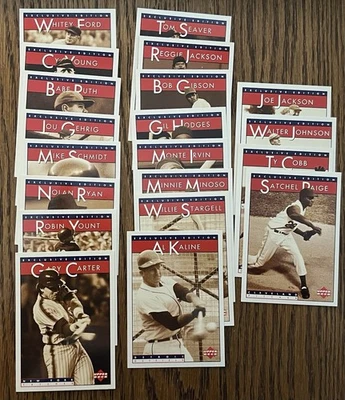 EDICIÓN EXCLUSIVA 1995 Upper Deck Sonic & Coke Béisbol 20 Cartas Juego Completo Foto 1 de 3