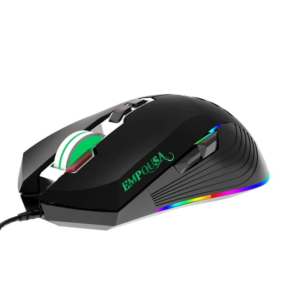 Inca Img-347 Empousa Rgb 7200 Dpi Macro Keys Professional Gaming Mouse, Standard - Image 1 of 4