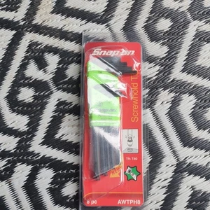 New Snap-on AWTPH8 8pc Torx Key Set (T9-T40) Screw hold tip Snap on - Picture 1 of 6
