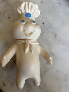 AS IS VINTAGE 1971 PILLSBURY POPPIN FRESH TEIGBOY 7" CHARAKTER GUMMIPUPPE A5 - Bild 1 von 3