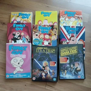 Huge Bundle X6 Family Guy DVD Boxsets Seasons 1,3,4,6,7,12,plus 3 other DVDs - Picture 1 of 4