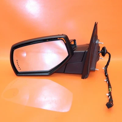 CHEVY SILVERADO 1500 MIRROR LEFT DRIVER 2014 2015 2016 2017 23180074 OEM - Image 1 of 4