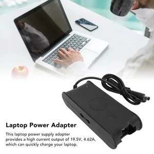 19.5V 4.62A Laptop Power Adapter Multi Quick Charging Notebook Charger For De FY - Afbeelding 1 van 22