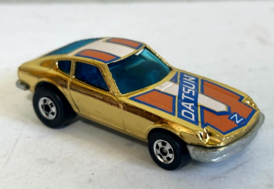 HOT WHEELS BLACKWALL DATSUN 240 Z WHIZ GOLDEN MACHINES SUPER CLEAN TOP TO BOTTOM - Image 1 of 4