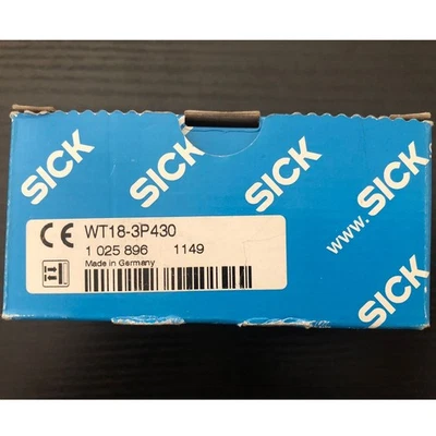 One New Sick WT18-3P430 1025896 PHOTO ELECTRIC SENSOR DHL SHIPPING - Image 1 of 4