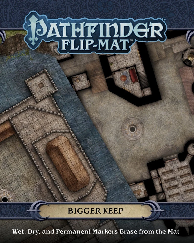 Pathfinder (RPG) Flip-Mat: Bigger Keep - Image 1 of 1