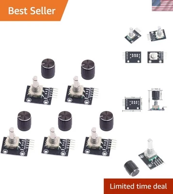 Lightweight 360-Degree Rotary Encoder Modules for Accurate Motor Control – 5pcs - Image 1 of 4