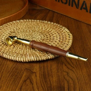 1PCS Rosewood Old-fashioned Dry Smoking Tube, Dry Smoking Pot Removable&Washable - Bild 1 von 6