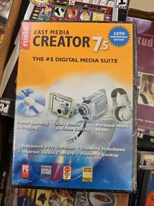 Easy Media Creator 7.5 The #1 Digital Media Suite de Roxio Cd Rom (E1) - Imagen 1 de 2