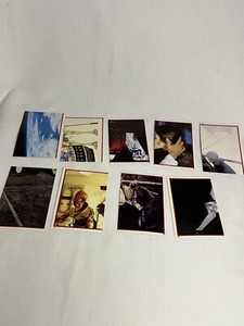 1983 Star Wars Return Of The Jedi Panini Stickers Album Lot Of 9