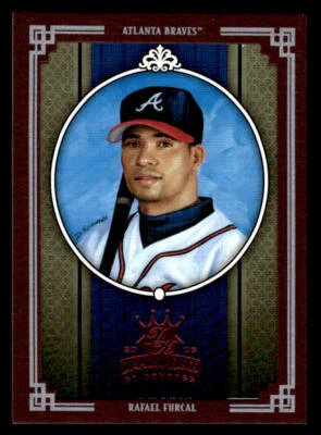 2005 Donruss Diamond Kings #18 Rafael Furcal Framed Red card - Image 1 of 2