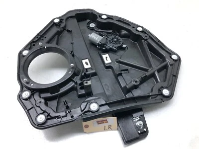 Lincoln Aviator 2020-2025 conductor izquierdo puerta trasera regulador motor portador Foto 1 de 4