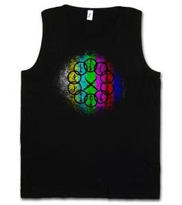 MANDARIN VINTAGE LOGO I TANK TOP - Iron Tony Avengers Sign Man Stark 3 T-Shirt - Picture 1 of 2